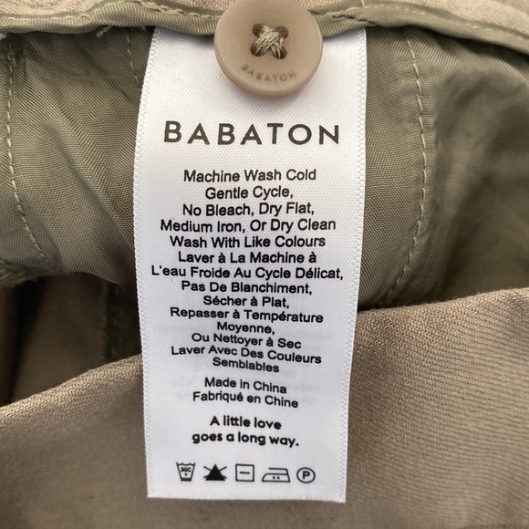 Babaton Sadiki Linen Pants Size 8 - Picture 9 of 10